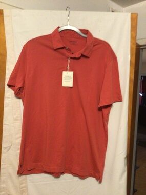 Untuckit polo shirt fine shirting polo SZ L NWTB